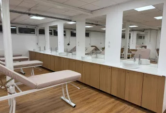 salle de pratique Esthétique