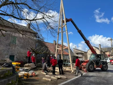 Construction flèche