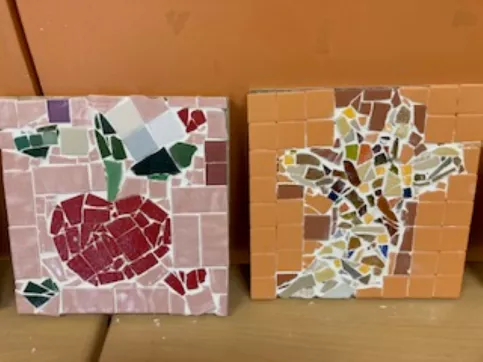 Tableaux en mosaïque