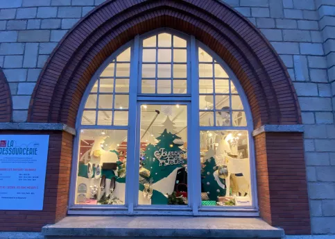 Vitrine de la ressourcerie