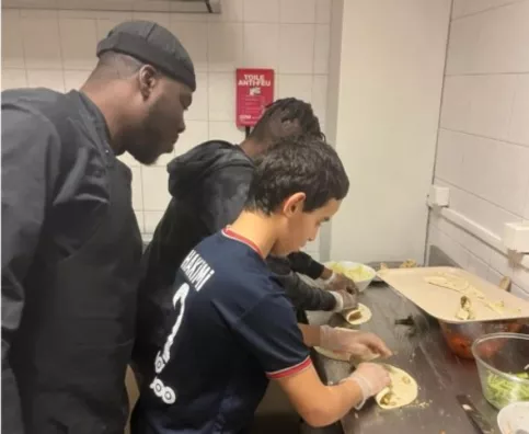 Daniel-Ange Kounasso (second de cuisine et pâtissier au quai d’Orsay)