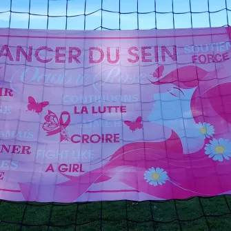 poster octobre rose cancer sein